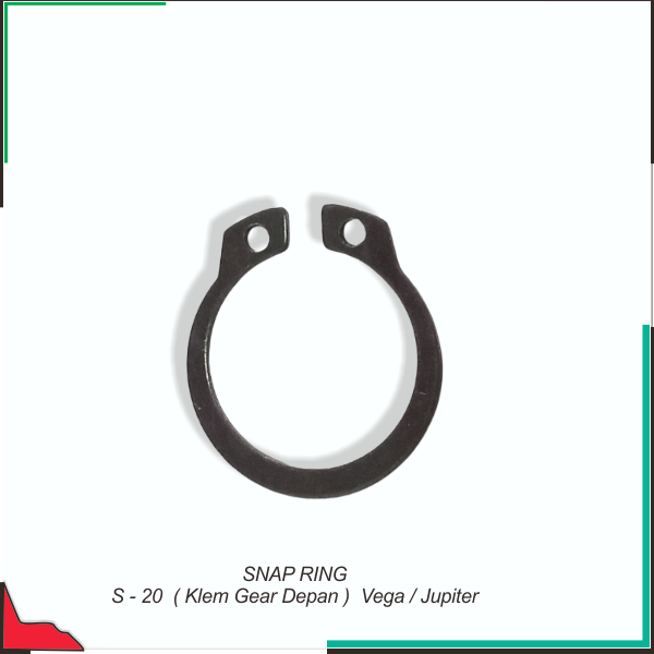 Snap Ring S - 20  ( Klem Gear Depan )  Vega / Jupiter