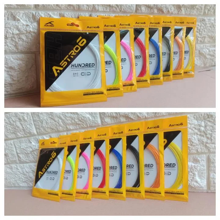 SENAR HUNDRED ASTRO 6 | SENAR RAKET HUNDRED BADMINTON | SENAR HUNDRED BULUTANGKIS