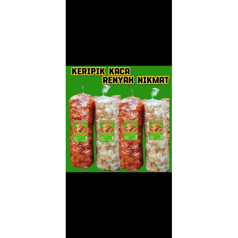 

kripik kaca pedas daun jeruk isi 250gram