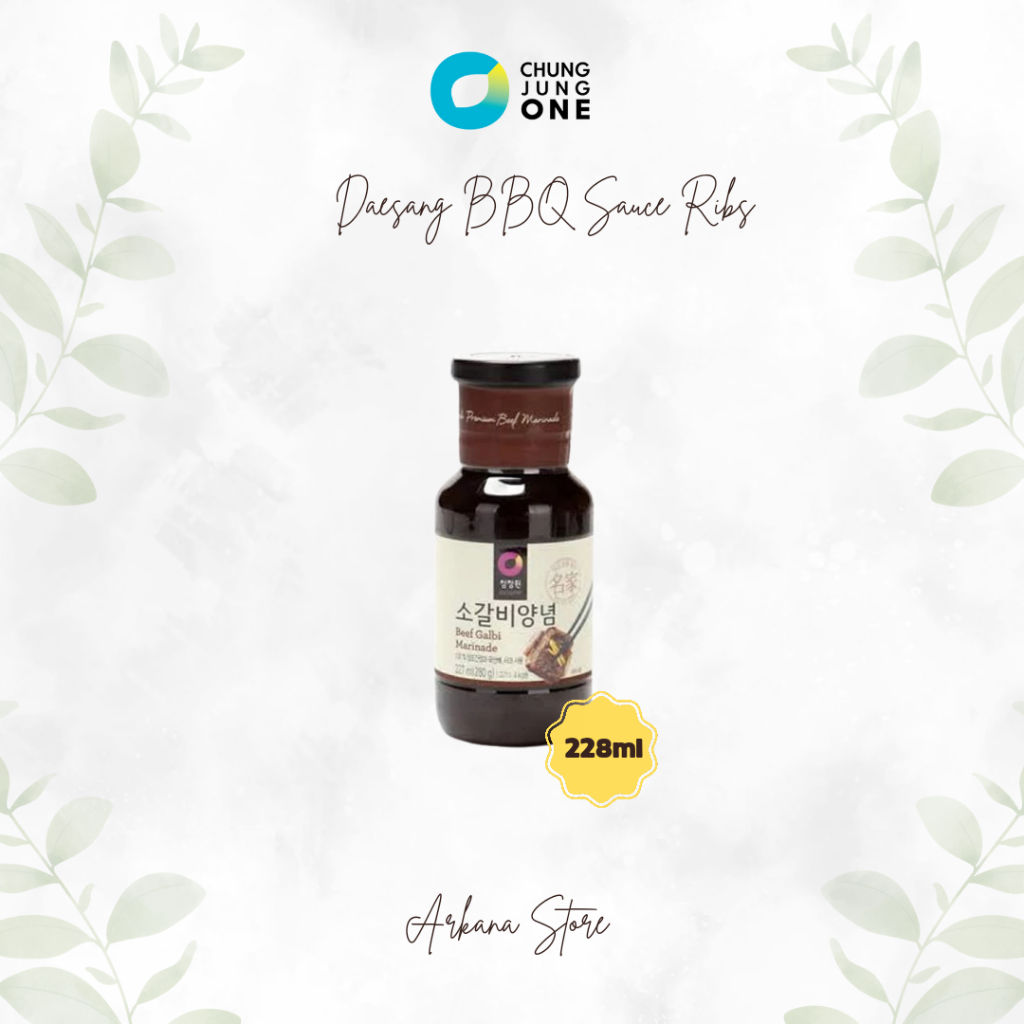 

Daesang Chung Jung One Beef BBQ Sauce Marinade Saus Bumbu 280g