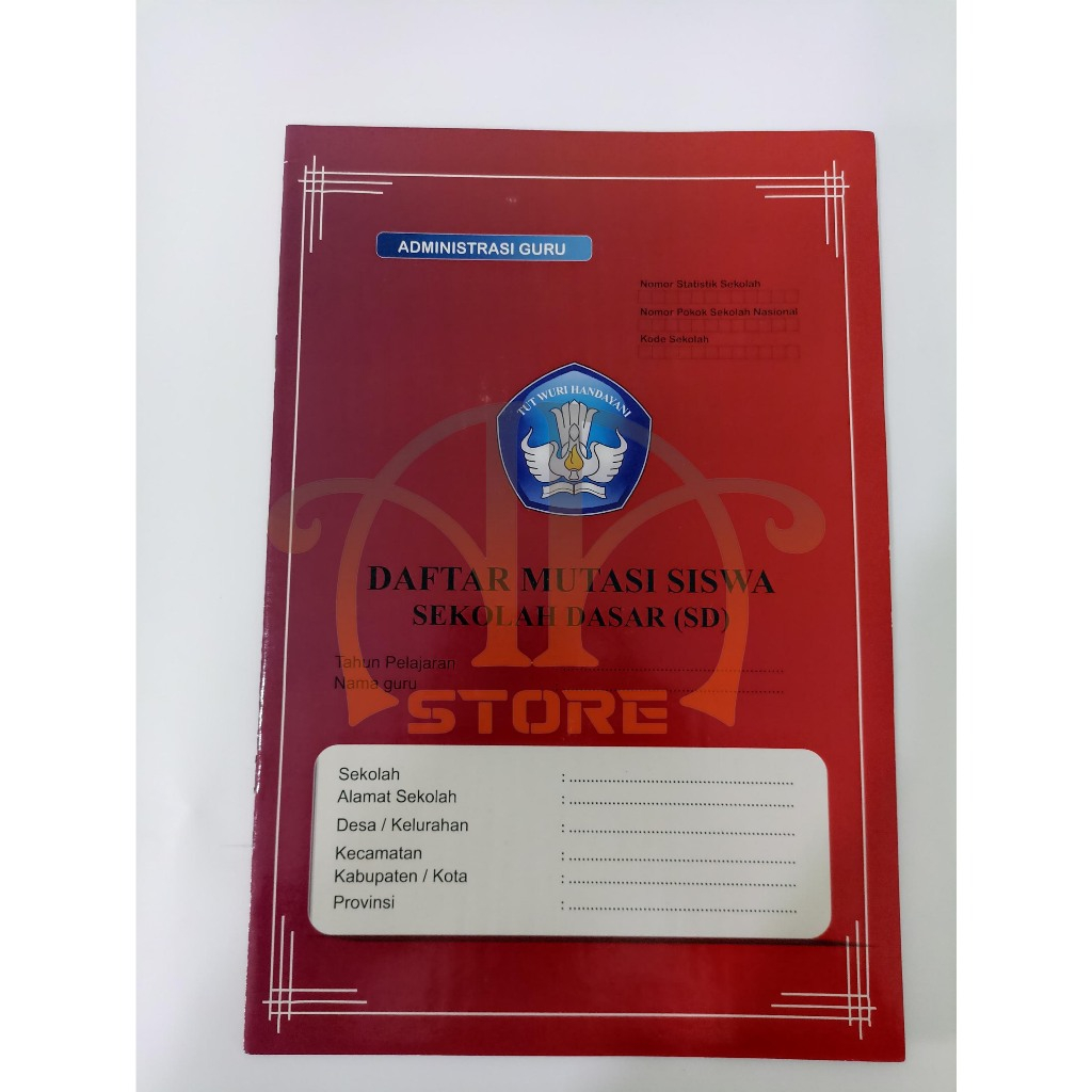 

Buku Administrasi Daftar Mutasi Siswa