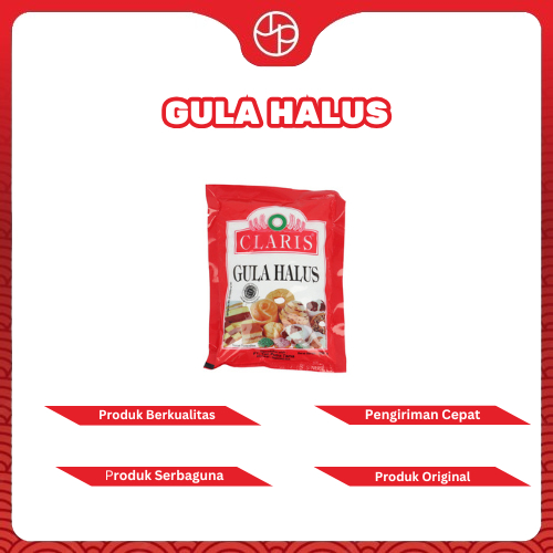 

Clariss Gula Halus Kemasan Merah 250gr