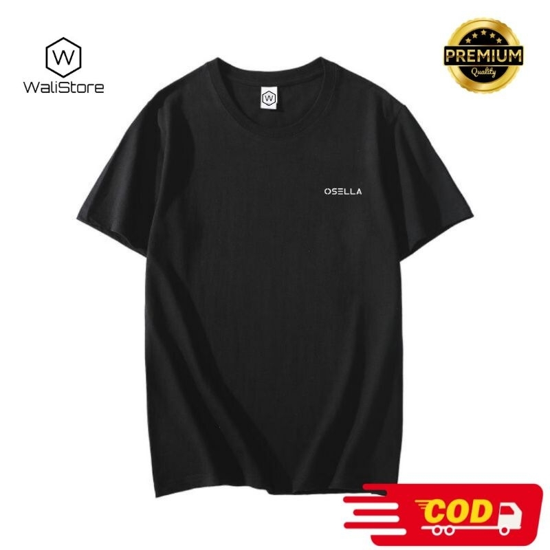 kaos Distro Osella Nyaman & Lembut Cewek-Cowok Unisex Original Premium Quality Terbaru