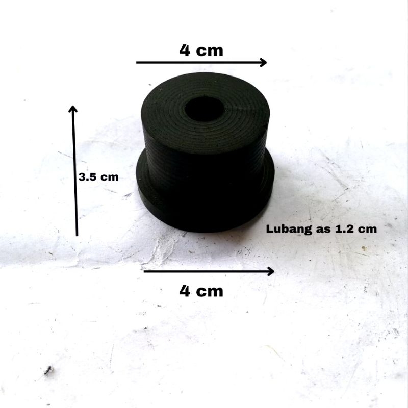 Karet Bushing Karet Bosh Per Besar Carry Futura Jimny Katana Belakang/Karet Boshpir Karet Per Daun B