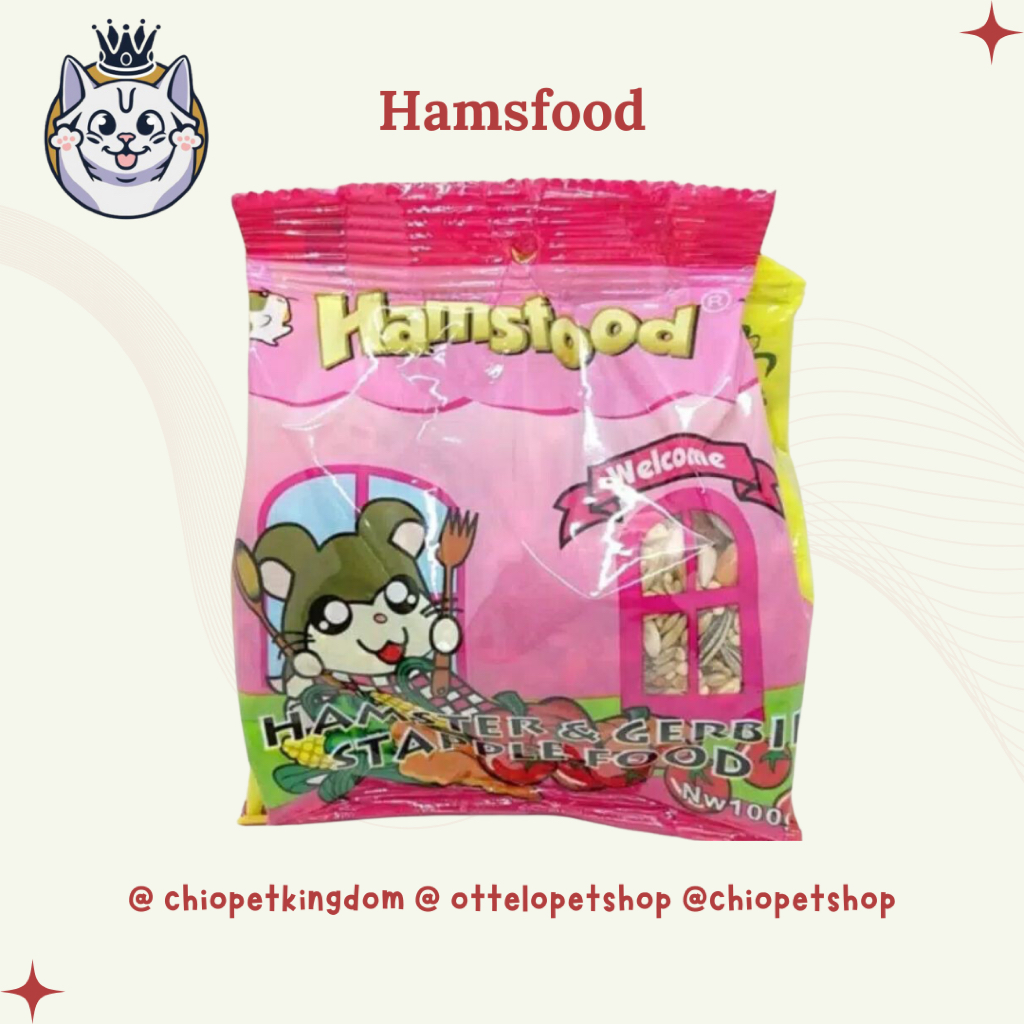 Hamstood Hamster & Gerber Staple Food / Makanan Hamster