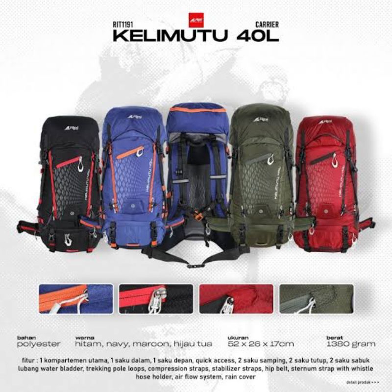 sc. kelimutu rei 40 liter
