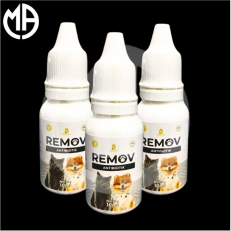 REMOV Obat Antibiotik Kucing & Anjing 10ml