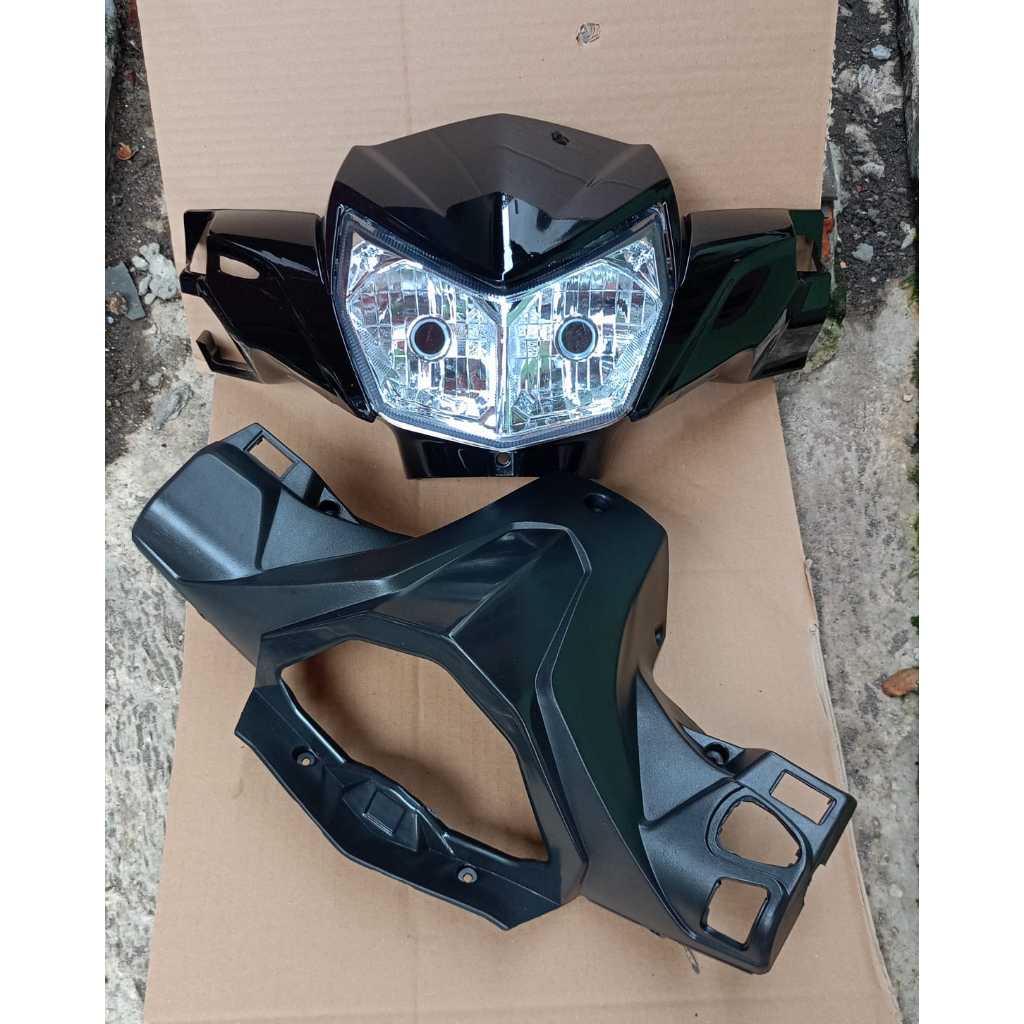 BATOK SUPRA X 125 FI 1 SET BATOK DEPAN BELAKANG REFLEKTOR