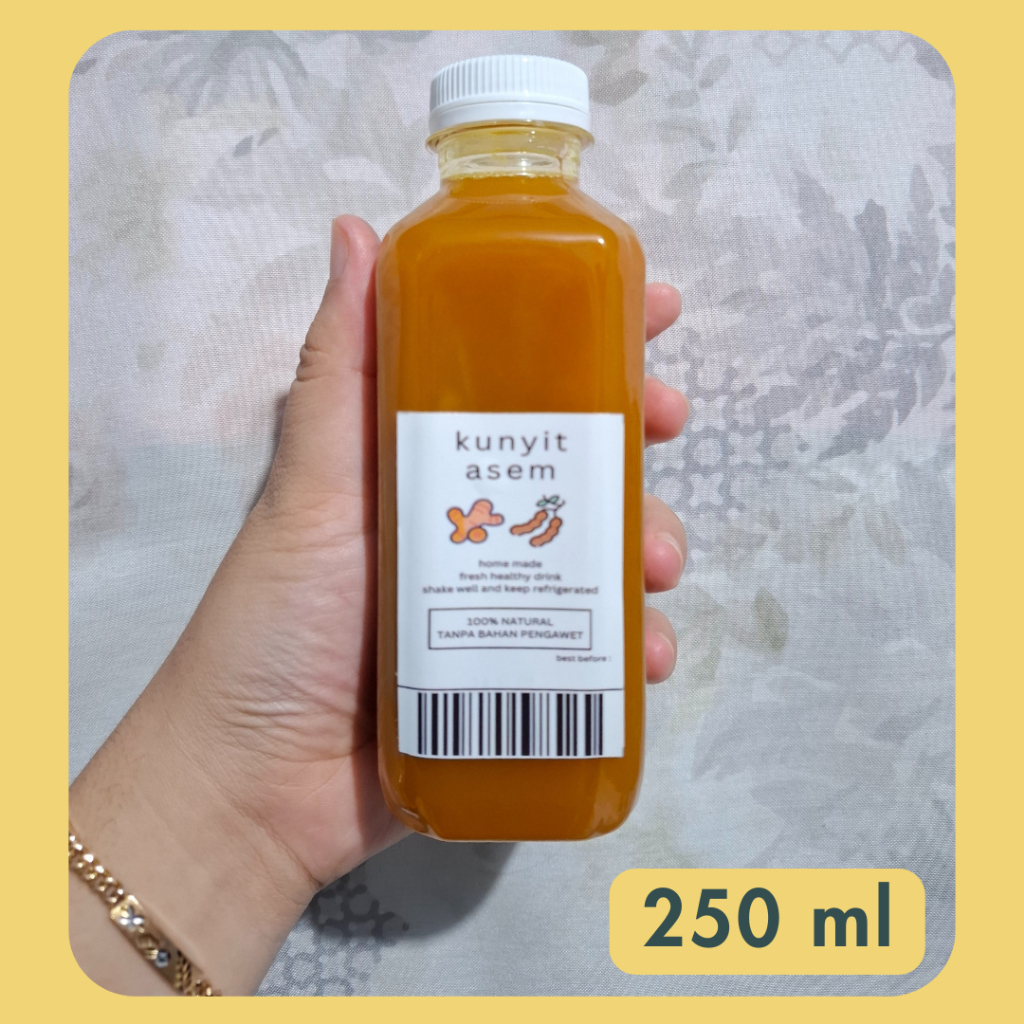 

Jamu Kunyit Asem | Minuman Herbal | Jamu | Minuman 250 ml | Minuman Jamu Kunyit Asem Sehat