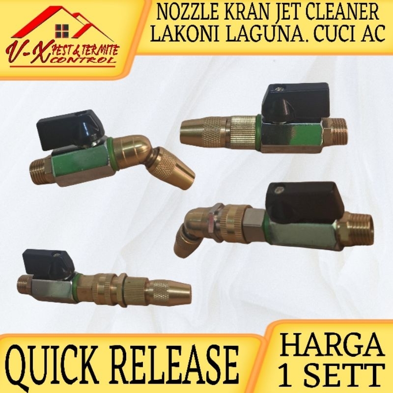Kran Nozzle Jet Cleaner Lakoni Laguna Cuci Ac