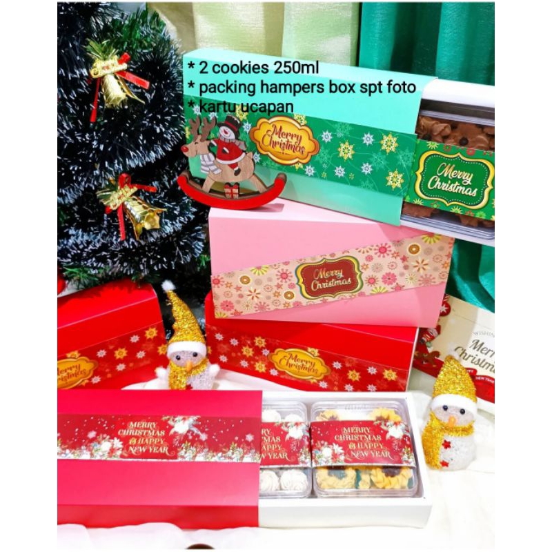 

Hampers Natal Tahun Baru/ kado kue natal / christmas / hampers kue kering / hadiah / bingkiaan natal