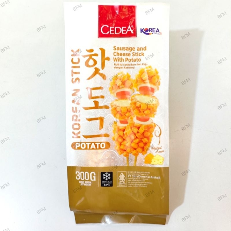 

Cedea korean Stick Corndog Potato 300 Gr