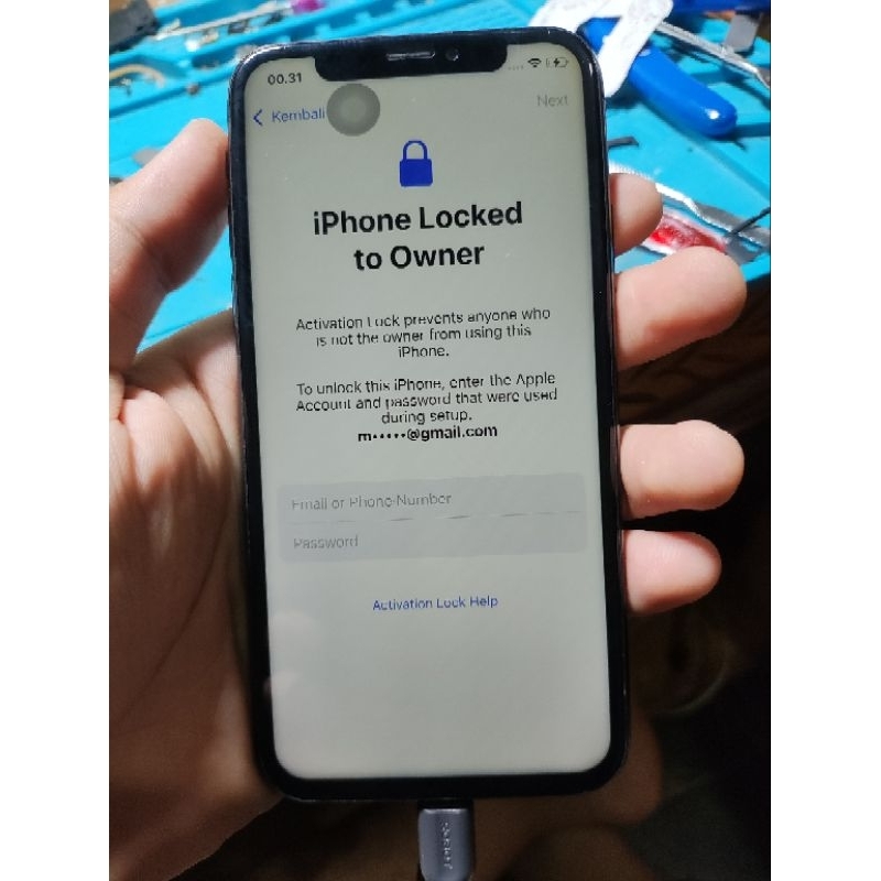 MESIN IPHONE XS 256GB LOCK