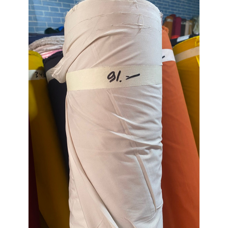 KAIN DESPO CRINKLE KOTING BENING WATERFROOP-WARNA CREAM