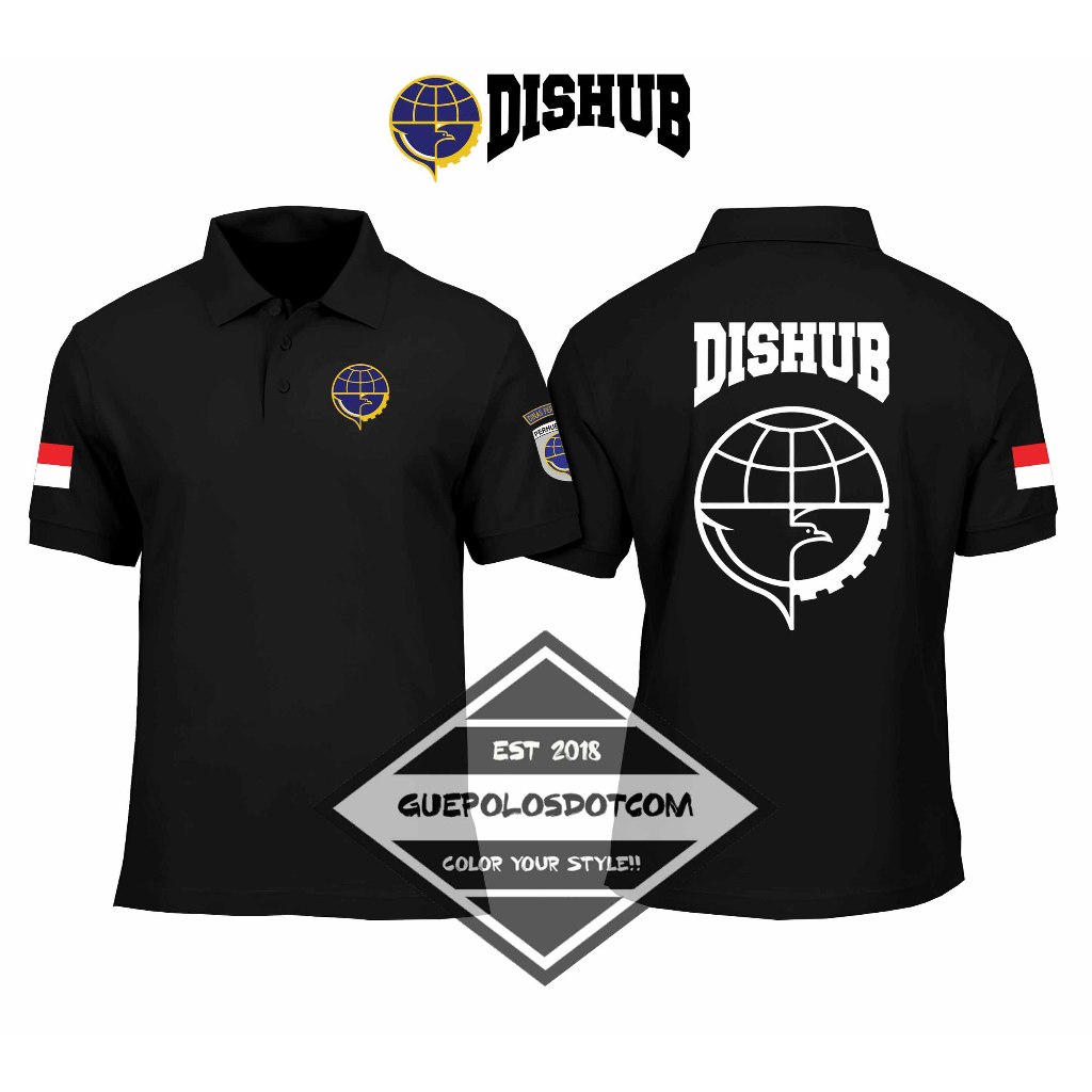 POLOSHIRT DISHUB - Baju Berkerah Dinas Perhubungan / DISHUB - POLO BERKERAH DISHUB/ Dinas Perhubunga