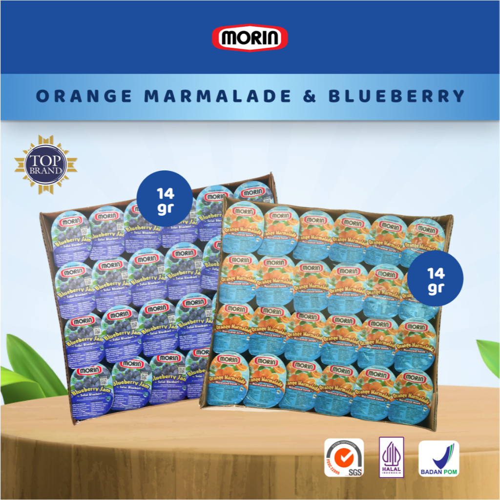 

Morin Selai Orange Marmaled & Blueberry 14 gr
