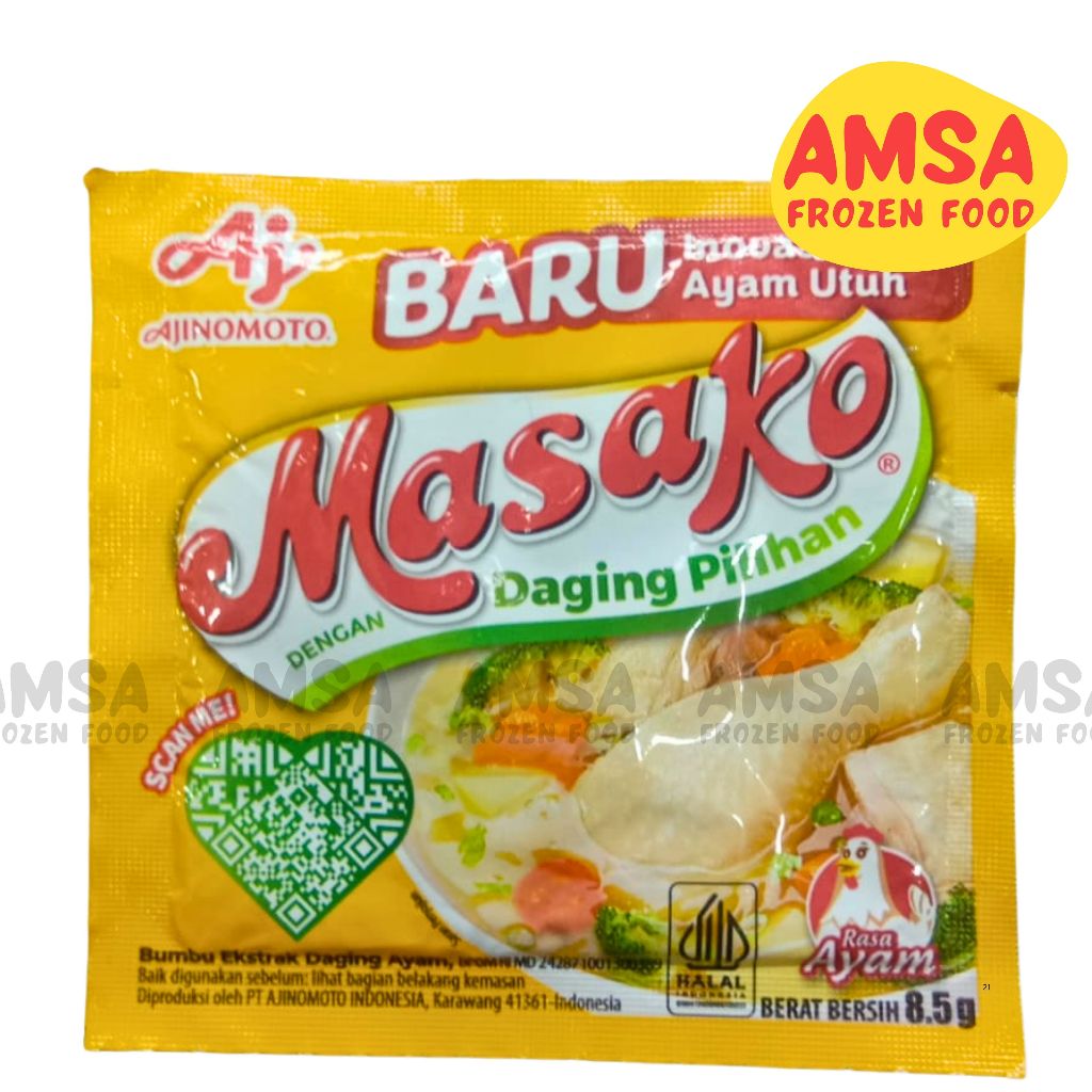 

Masako® Bumbu Kaldu Ayam Penyedap Rasa 8.5g