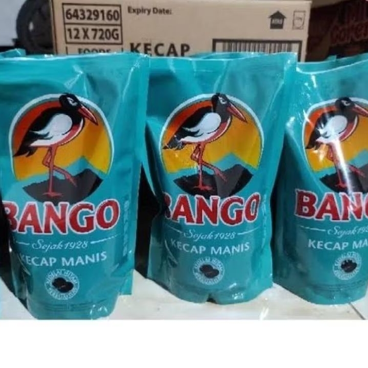 

Bango Kecap Manis 720gr 1 dus isi 12 Pouch