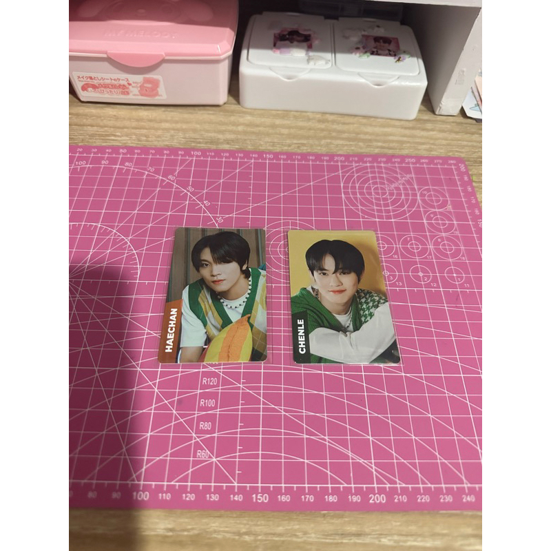 Photochard Haechan & Chenle Tos tos