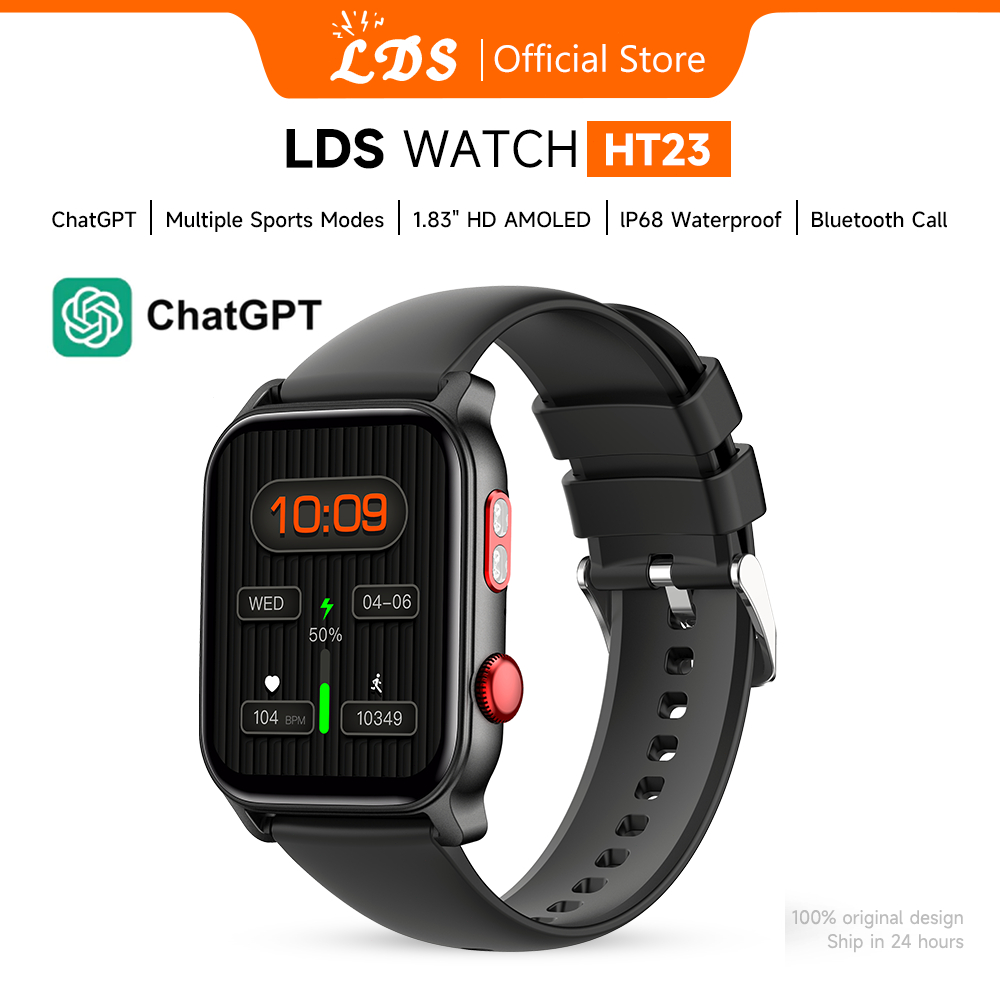 ORI LDS Smartwatch HT23 AMOLED Layar Sentuh Layar Penuh  ChatGPT Jam Tangan Pintar Tahan Air Smartwa
