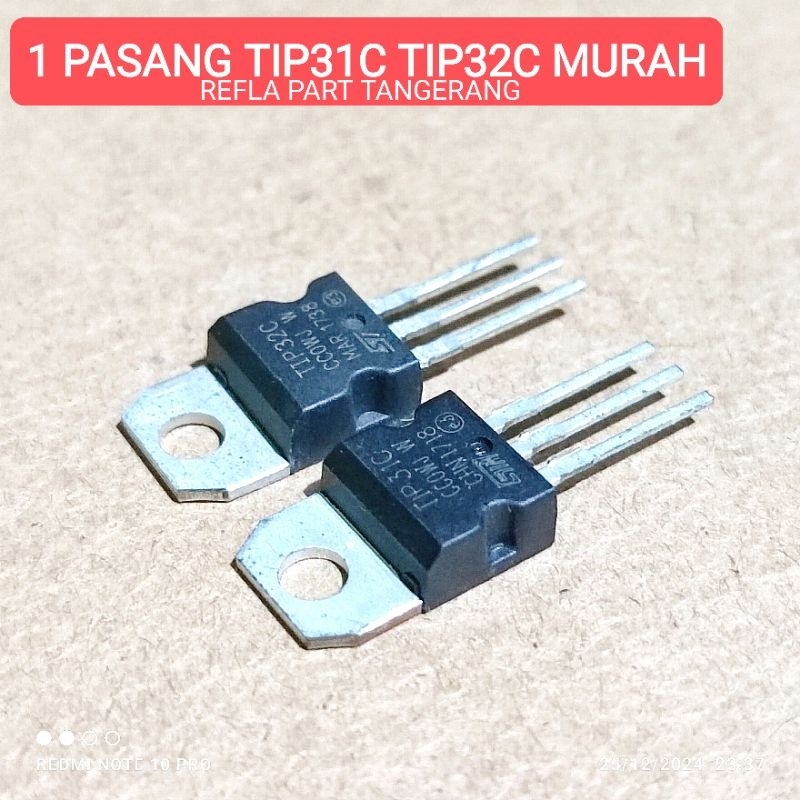 1 PASANG TIP31C TIP31 C TIP32C TIP32 C TIP 31 32 MURAH