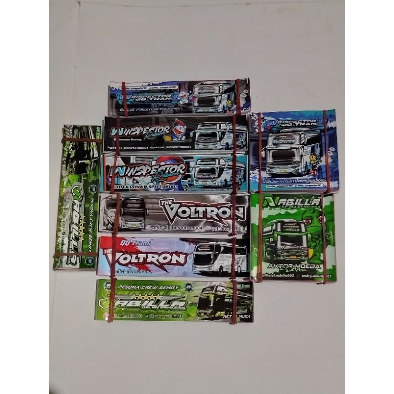 

stiker bus basuri The Voltron dan nabila QQ trans