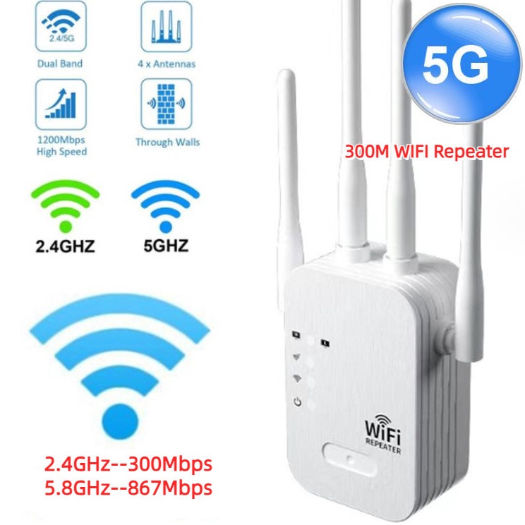 3M WIFI Repeater Wireless Wifi Range Extender Router Repeater 5G