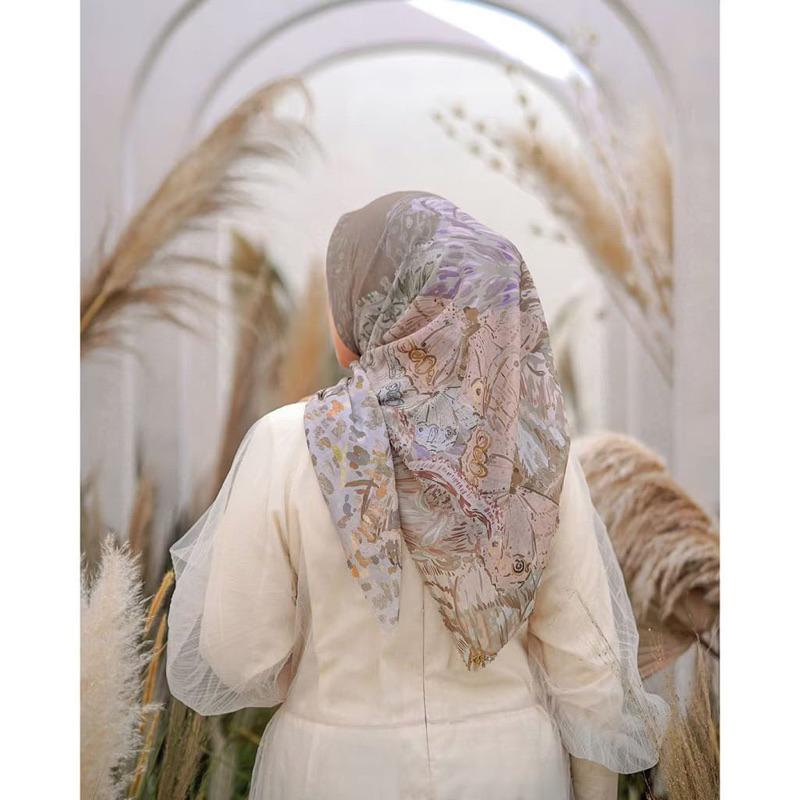 farsha series buttonscarves warna moss