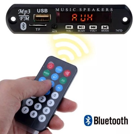 Kit Modul Mp3 Usb Bluetooth MP3 PLAYER