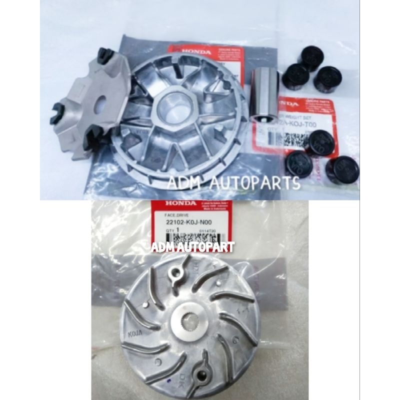 Rumah roller Assy+Kipas Kawan rumah roller KOJ ORI AHM, Genio 2020, Beat New LED 2020, Beat street N