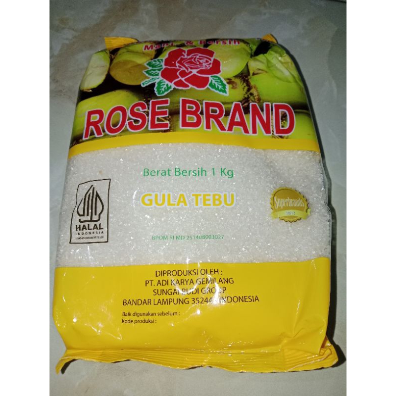 

Gula Rose Brand Kuning 1 Kg