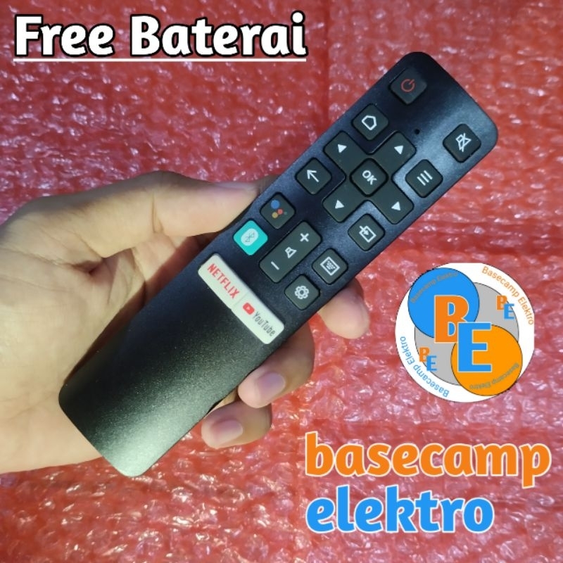 Remote TV PANASONIC Android TV Infrared Non Voice Free Batu Baterai Remot TV PANASONIC Android TV
