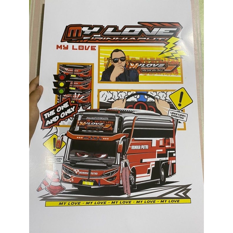 

POSTER BUS IRNHIA PUTRI MY LOVE