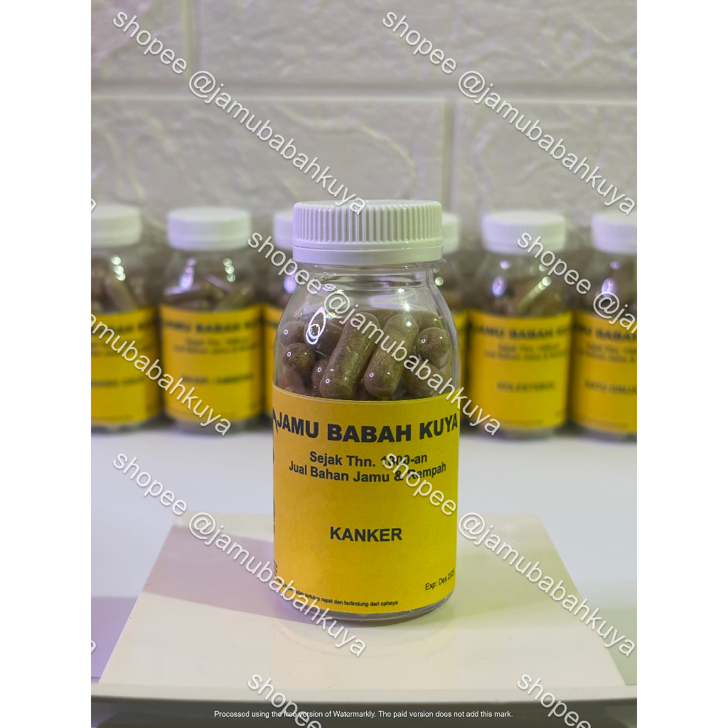 

Jamu Babah Kuya Herbal untuk Mengatasi Kanker - Ramuan Tradisional 100% Herbal Murni