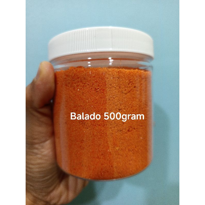 

Bumbu Tabur Balado 500gram Toples / Balado Bubuk tabur kemasan toples 500gr