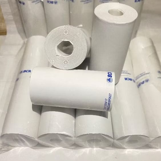 

10 Roll kertas thermal EDC logo 57x30mm