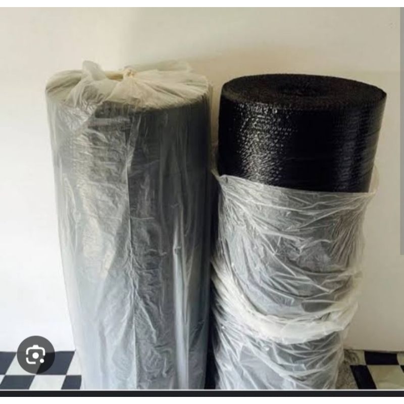 

buble warp hitam 3kg 125cm x 50 meter lentur kualitas baik