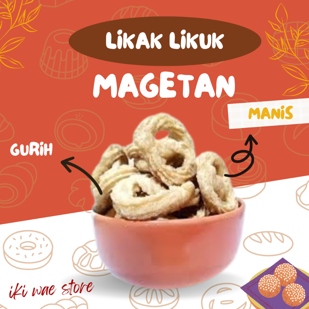 

LIKAK LIKUK ( Manis Gurih ) //Jajanan Khas Magetan//JAJANAN JADUL IKI WAE STORE