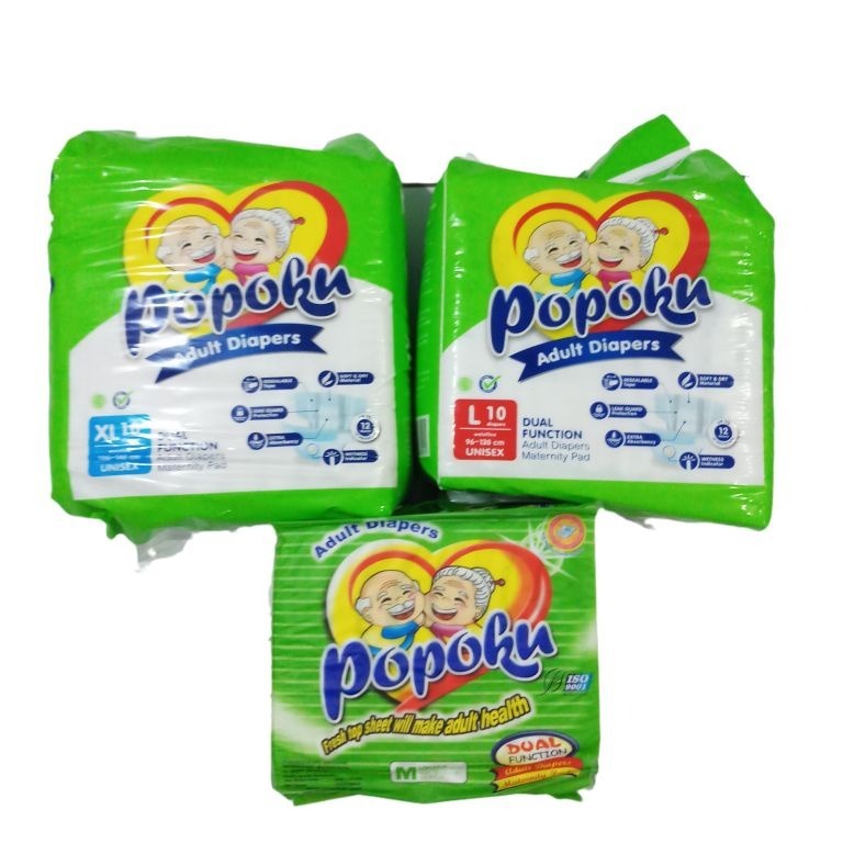 POPOKU PAMPERS DEWASA HINGGA LANSIA @10
