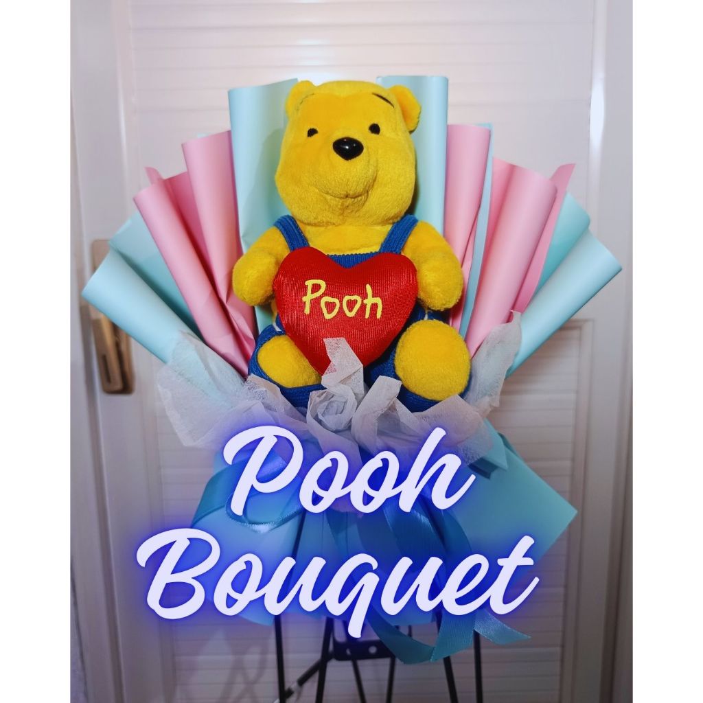 [witch.est24] Buket Small Karakter Pooh - Hadiah, Anniversary, Valentine