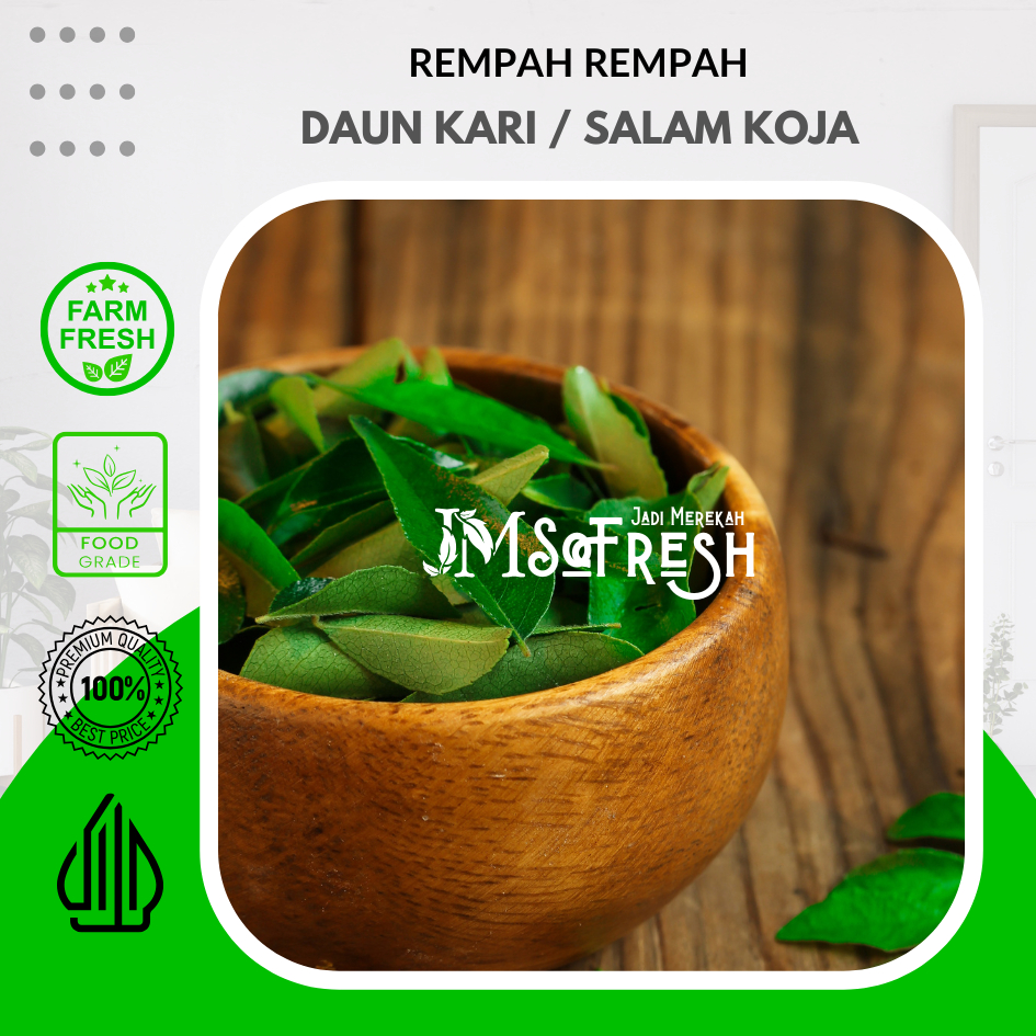 

[JMSoFresh] Daun Kari / Daun Salam Koja