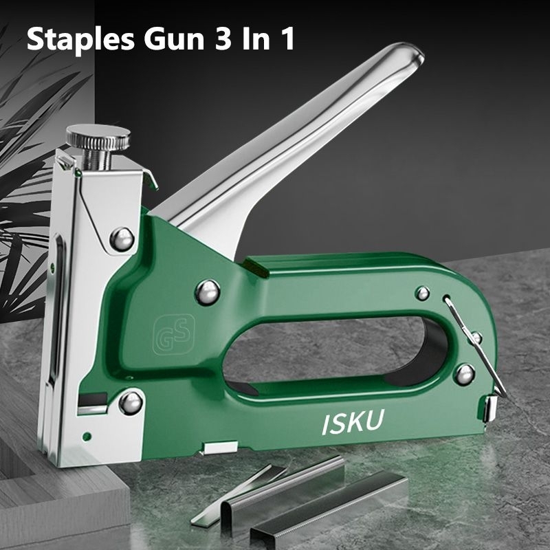 

Staple Gun / Staples Tembak 3 in 1 Staples /Klip Tembak Staples Tembak