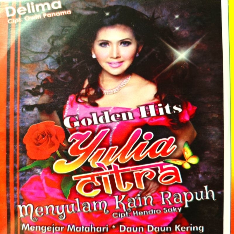 Kaset VCD Musik 14 Lagu Dangdut Yulia Citra Album Pilihan Terpopuler