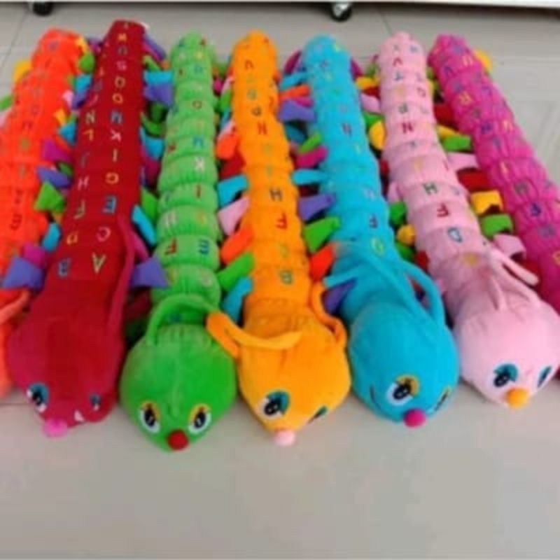 boneka ulat ulil XL