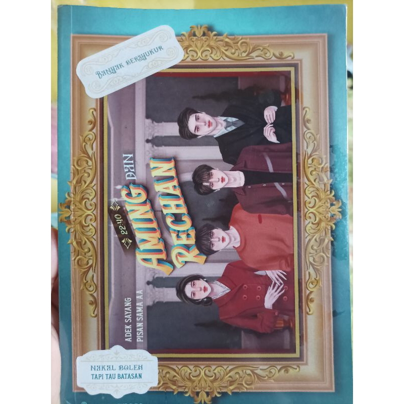 Novel Aming dan Rechan|Revianaprl