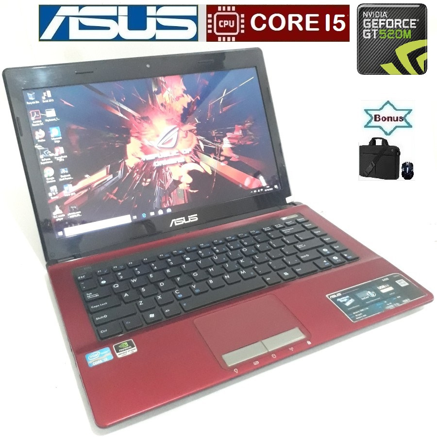 laptop asus core i5 ram 4gb hardisk 500gb
