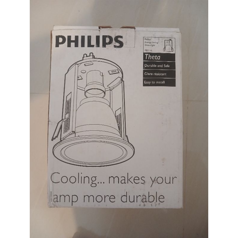 Philips Downlight Theta FBS110 4inchi White Philips