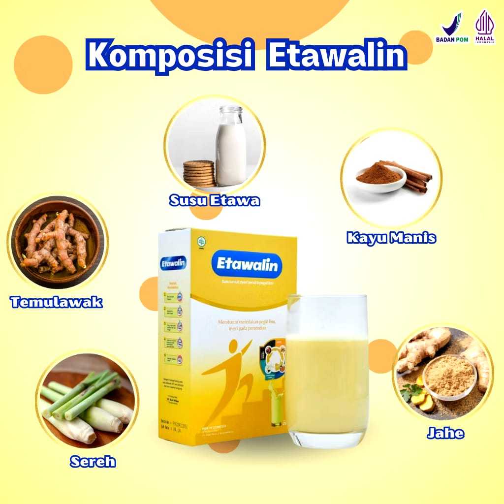 

Etawalin Susu Etawa Herbal Nyeri Sendi Original 1 Box