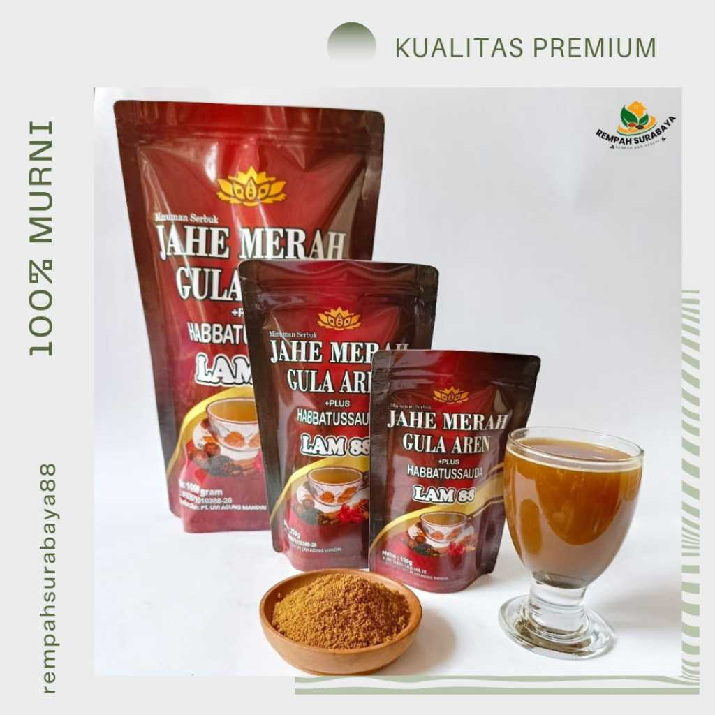 

JAHE MERAH GULA AREN PLUS HABBATUSAUDA INSTAN-LAM88
