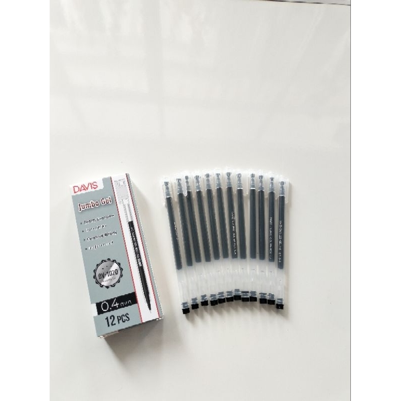 

GEL PEN / PENA GEL / PULPEN GEL DAVIS 0.4 MM